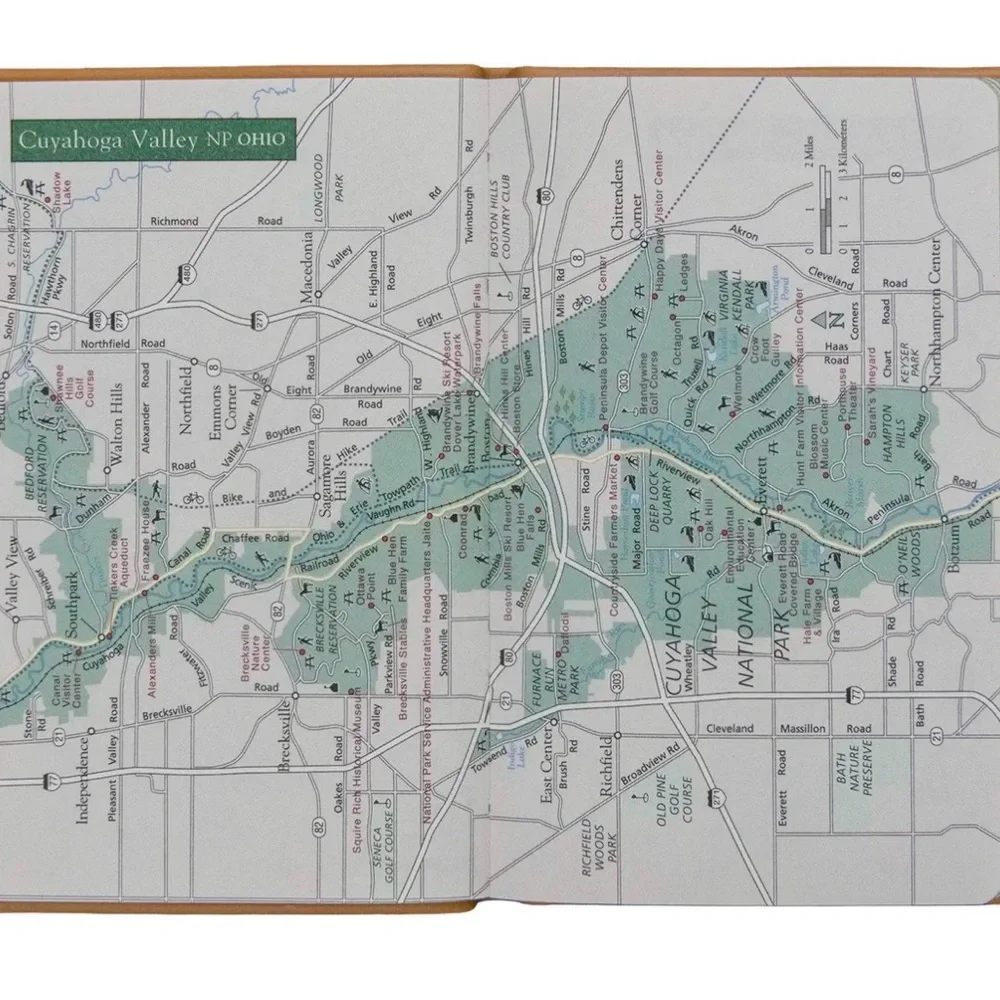 Leather National Parks Journal Pocket Edition